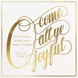 Merry Revelry - Party Invitation by Paperless Post