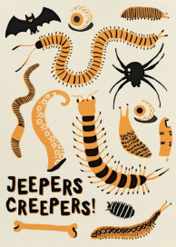 Jeepers Creepers (Greeting) by Hello!Lucky