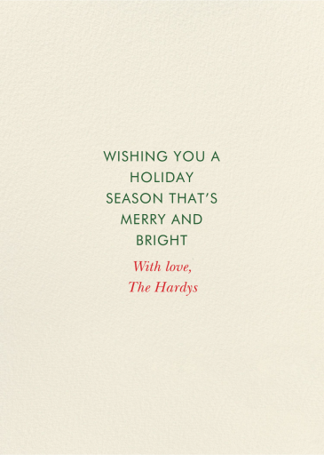 Christmastide Multi-Photo by Rifle Paper Co. - Back