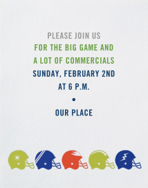 Helmets by Paperless Post