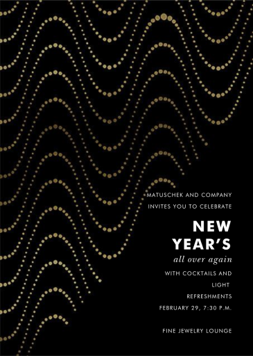 Let's Groove - Corporate Reception Invitation by kate spade new york