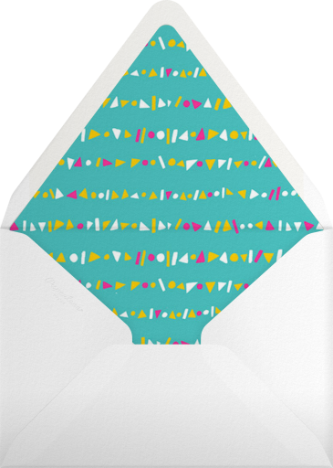 Streamer Shapes (Photo) - Paperless Post Envelope