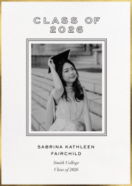 Monochromatic Gold - Announcement by Cheree Berry Paper & Design