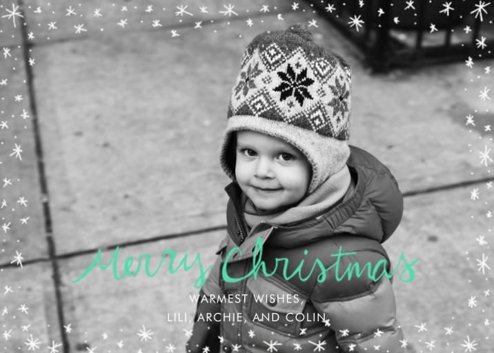 Holiday Wink - Holiday Card by Linda and Harriett