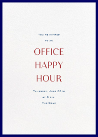 Contorno - Happy Hour Invitation by Paperless Post