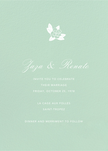 Mint - Party Invitation by Paperless Post