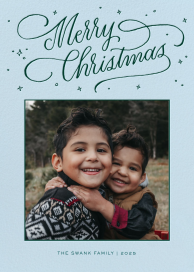 Twinkling Christmas (Lucy Young) - Greeting Card by Dogwood Hill