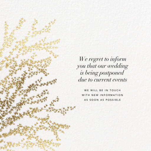 Forsythia Branch by Paperless Post