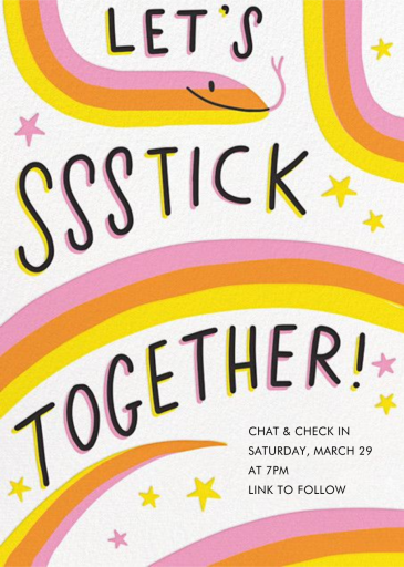 Ssstick Together - Announcement by Hello!Lucky