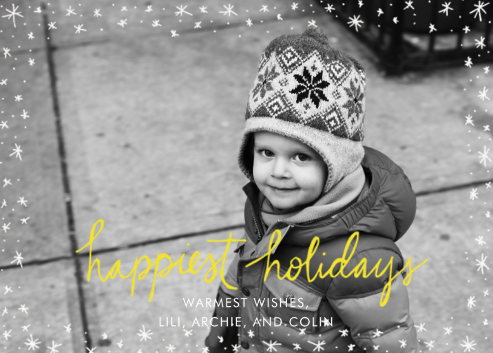 Holiday Wink - Holiday Card by Linda and Harriett