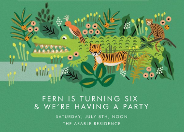 Alligator Birthday by Rifle Paper Co.