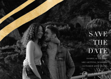 Cherish (Photo Save the Date) - Save the Date by Kelly Wearstler