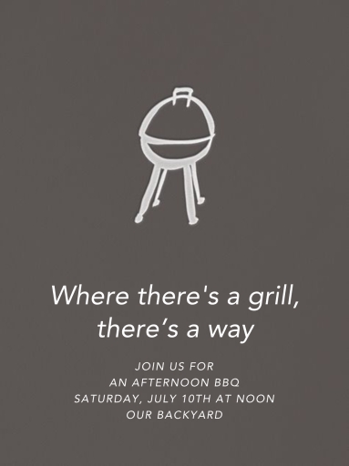 Let's Eat - Summer Party Invitation by Linda and Harriett