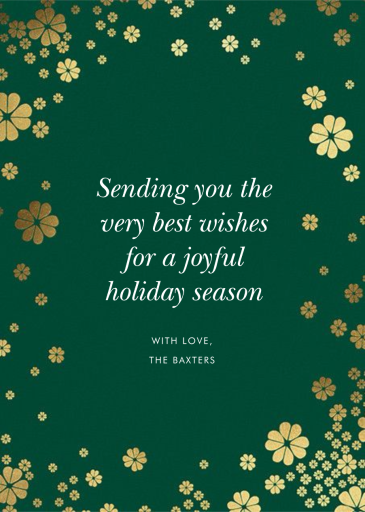 Clover and Over - Christmas Card by kate spade new york