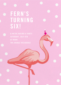 Pink Flamingos - Birthday Invitation by Paperless Post