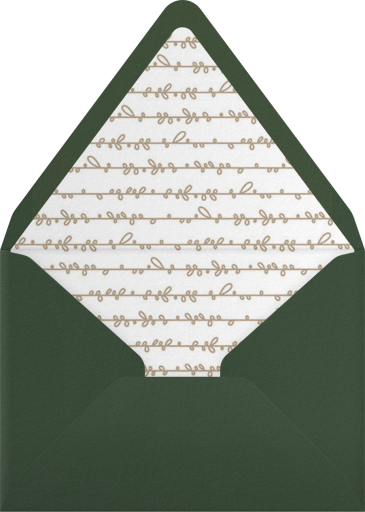 Tree Lines - Crate & Barrel Envelope