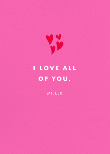 Fierce Love - Valentine's Day Card by Hello!Lucky - Back