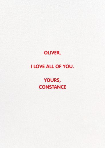 Rainbow Roadway - Greeting Card by Hartland Cards - Back