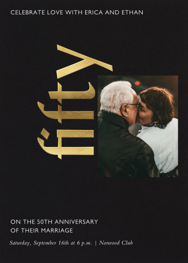 Celebration Photo - Anniversary Invitation by Paperless Post