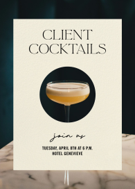 Coupe Connection - Dining & Drinks Invitation by Paperless Post