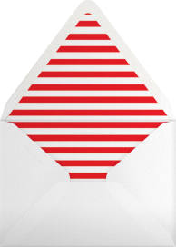 Joyful Stripes (Inset) - Paperless Post Envelope