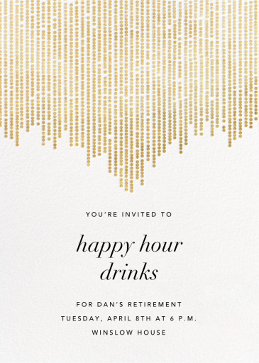 Josephine Baker - Happy Hour Invitation by Paperless Post