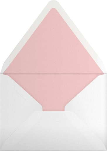 Knitted Baby Shower Invitation Envelope