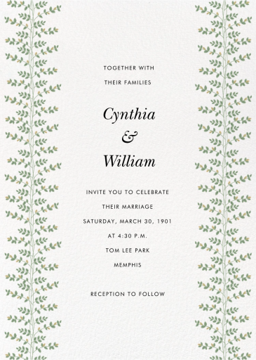 Climbing Vines - Invitation by Rifle Paper Co.