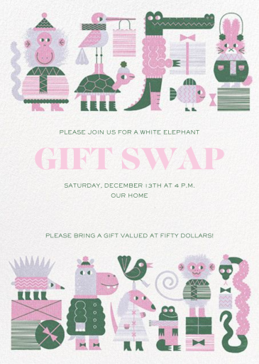 Gift Swap - Invitation by Paperless Post