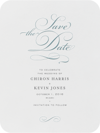 From This Day Forward (Save The Date) by Crane & Co.