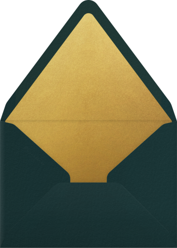 Golden Couple - Paperless Post Envelope