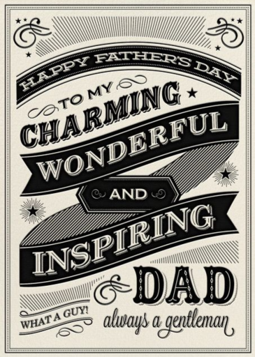 Chalkboard Dad - Father's Day Card by Hello!Lucky