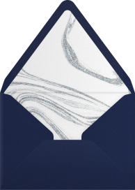 Glitter Marble - Paperless Post Envelope