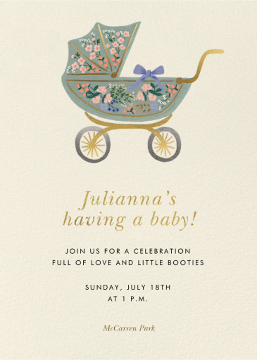 Floral Pram by Rifle Paper Co.