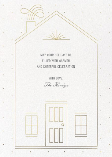 Five Windows - New Year's Card by Paperless Post - Back
