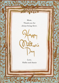 Fancy Frame (Single-Sided) - Mother's Day Card by Happy Menocal