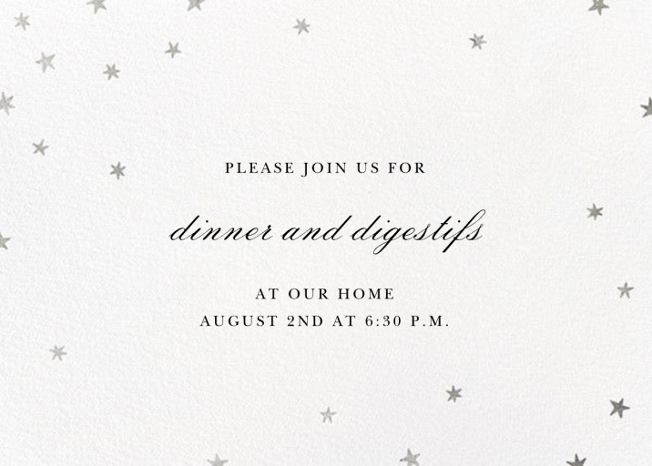 Nightly (Tall) - Cocktail Party Invitation by Paperless Post
