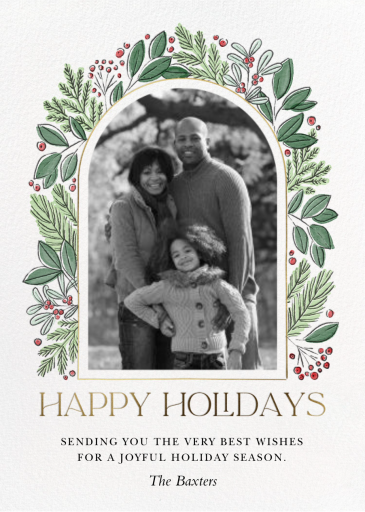Festive Frame - Holiday Card by Paperless Post