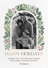 Festive Frame - Holiday Card by Paperless Post