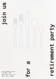 Utensils by Paperless Post