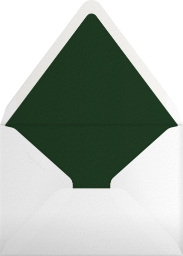 Embroidered Floral (Stationery) - Oscar de la Renta Envelope