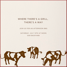 Cows - Party Invitation by Paperless Post