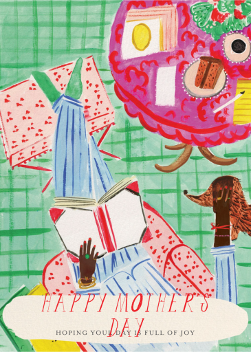 Dog Mom - Mother's Day Card by Mr. Boddington's Studio