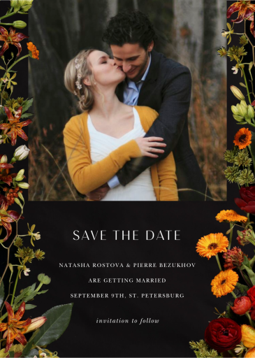Vendemiarie (Photo Save the Date) - Invitation by Putnam & Putnam