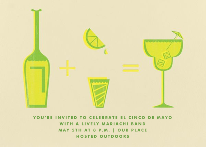 Margarita Equation - Party Invitation by Paperless Post