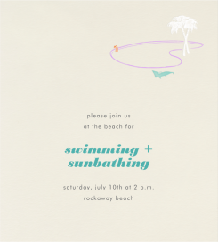 Vegas Pool Party - Beach Party Invitation by Paperless Post
