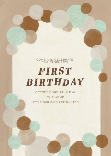 Balloon Arch by Paperless Post