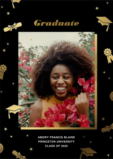 Grad Confetti - Graduation Announcement by Paperless Post
