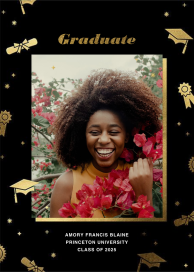 Grad Confetti - Graduation Announcement by Paperless Post