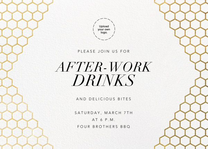 Honeycomb Party - Happy Hour Invitation by Paperless Post